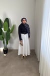Liza Gold Düğmeli Gömlek | Lacivert