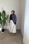 Liza Gold Düğmeli Gömlek | Lacivert