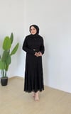 Olive Dantelli Elbise | Siyah