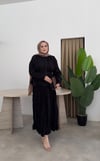 Sima Kraş Etekli Takım - Siyah