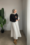 Teddy Desenli Sweat | Siyah
