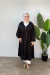 Vera Modal Fermuarlı Kap | Siyah