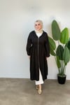 Vera Modal Fermuarlı Kap | Siyah