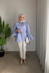 Yeni Alya Gömlek | Açık Mavi