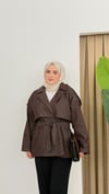 Yeni Kuşaklı Trençkot - Kahve