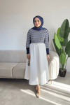 Yeni Scuba Etek | Beyaz