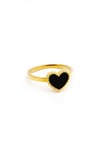 Black Heart Ring