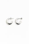 C-Model Silver Earring