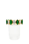 Diomand Green&White Gold Ring