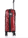 ÇÇS 5217 Kuru Kafa Polikarbon 3 Lü Valiz set - Bordo