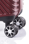 ÇÇS Kuru Kafa Polikarbon 3 Lü Valiz set - Bordo