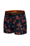 Erkek 6'lı Lüx Kutulu Pamuklu, Likralı ve Dijital Lastikli Boxer - G09002 - Çağla Yeşili - Mint - Kırmızı - Sarı - Siyah - Hardal