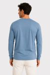 Mavi Erkek Bisiklet Yaka Enjeksyin Baskılı Oysho Sweatshirt