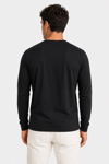 Siyah Erkek Bisiklet Yaka Enjeksyin Baskılı Oysho Sweatshirt
