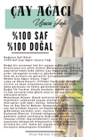 %100 DOĞAL ÇAY AĞACI UÇUCU YAĞI 10 ML