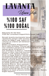 %100 DOĞAL LAVANTA YAĞI (ANGUSTİFOLİA) 10 ML