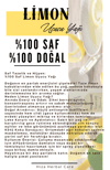 %100 DOĞAL LİMON KABUĞU UÇUCU YAĞI 10 ML