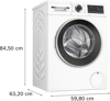 Serie 4 Çamaşır Makinesi 10 kg maks. 1200 dev./dak. WGA25202TR