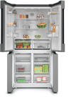 Serie 4 Gardırop Tipi Buzdolabı 183 x 90.5 cm Kolay temizlenebilir Inox, Total No Frost
