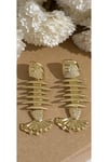 Balık gold pinterest büyük küpe