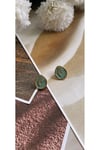 Çelik Minimal mavi yazlık pinterest küpe