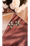 Çiçek pinterest küpe