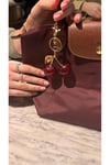 Kiraz çanta charmı anlahtarlık