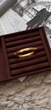 LUEUR TAŞLI ÇELİK KELEPÇE (60MM)