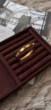 LUEUR YEŞİL TAŞLI KELEPÇE (60MM)