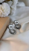 silver detay küpe