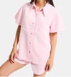 ITS BASIC PEMBE TENSEL GÖMLEK