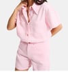 ITS BASIC PEMBE TENSEL GÖMLEK