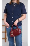 Gabardin Yelekli Lacivert Tshirt