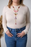 Zara Model Kelebekli Kolye