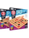 Ahşap 9 Taş 3 Taş Strateji Oyunu
