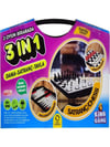 King Toys 3 In 1 Dama Satranç Tavda 3 Ü 1 Arada 