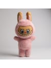 Mini Tavşan Kostümlü Labubu Peluş Oyuncak