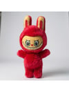 Mini Tavşan Kostümlü Labubu Peluş Oyuncak