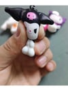 Renkli Silikon Baby Mix Anahtarlık 
