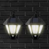 2'li Solar Cob Led Sensörlü Duvar Lambası