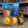 4'lü Çıngıraklı Top Kedi Oyuncağı