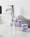 5 Parça Seyahat Banyo Seti 30 ml Şeffaf Taşınabilir Şişe Seti