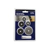 6 PARÇA MİNİ YUVARLAK TESTERE BIÇAKLARI 22-44MM