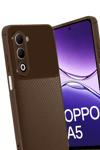 A5 4G Auto Focus Karbon Kapak - Kahverengi