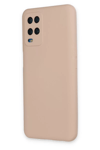 A54 4G Kılıf Nano içi Kadife Silikon - Pudra