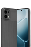 A6 Pro 4G Auto Focus Karbon Kapak - Gri