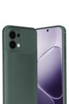 A6 Pro 4G Auto Focus Karbon Kapak - Koyu Yeşil