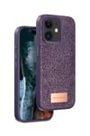 Apple iPhone 11 Bright Simli Kapak - Derin Mor