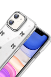 Apple iPhone 11 Fiyonk Desenli Kapak - Desen 8