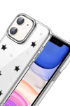 Apple iPhone 11 Fiyonk Desenli Kapak - Desen 7
